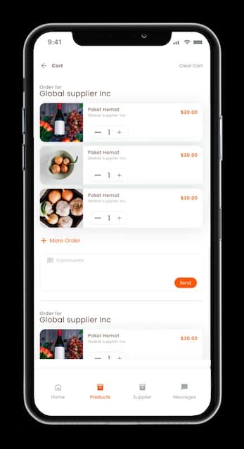App restaurante